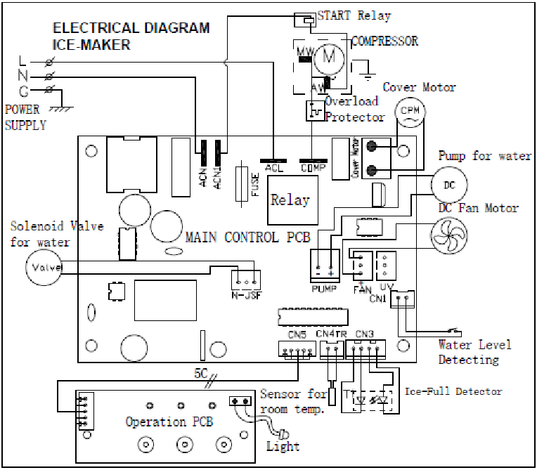 NewAir - NIM044BS00 - ELEKTRISCH DIAGRAM ELEKTRISCH DIAGRAM