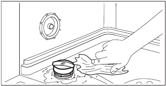 Electrolux - EES47325L - Het zoutreservoir vullen - Stap 2 Het zoutreservoir vullen - Stap 2