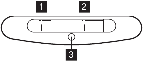 Electrolux - LFG235S - Overzicht bedieningspaneel Overzicht bedieningspaneel