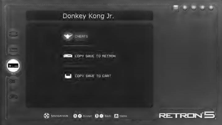 Hyperkin - RETRON 5 - GAME MENU SPELMENU