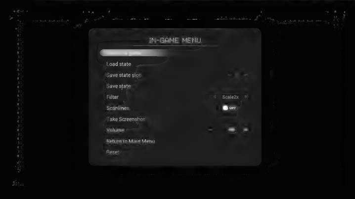 Hyperkin - RETRON 5 - IN-GAME MENU IN-GAME MENU