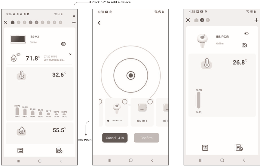 INKBIRD - IBS-M2 - Subapparaten toevoegen Subapparaten toevoegen