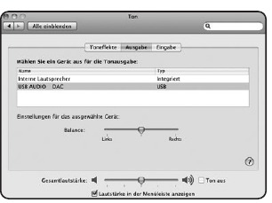 Nubert - nuPro A-200 - USB-aansluiting op een computer - MAC OS X USB-aansluiting op een computer - MAC OS X