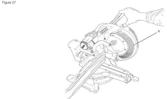 DeWalt - DWS780 - GROOT MATERIAAL ZAGEN GROOT MATERIAAL ZAGEN