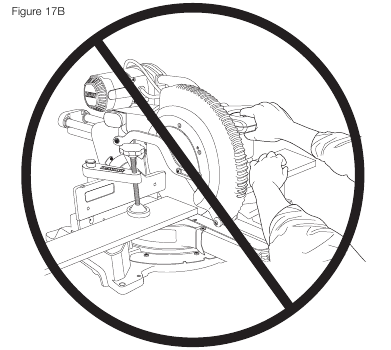 DeWalt - DWS780 - Juiste lichaam- en handpositie - Stap 2 Juiste lichaam- en handpositie - Stap 2