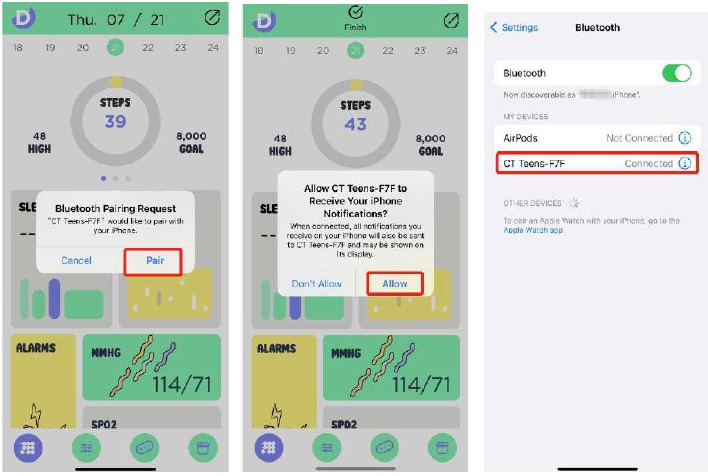 Cubitt - CT Teens - Product snel gebruiken - Bluetooth-verbinding op iOS Product snel gebruiken - Bluetooth-verbinding op iOS