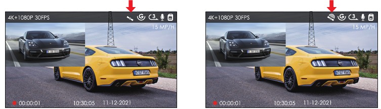 Vantrue - OnDash X4S - Externe GPS-ontvanger aansluiten Externe GPS-ontvanger aansluiten