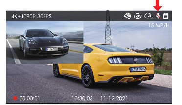 Vantrue - OnDash X4S - Stemopname - Stap 2 Stemopname - Stap 2