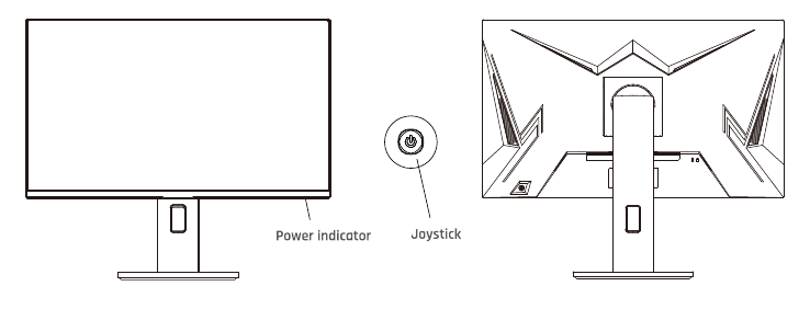 KTC - H27T22 - Displaybediening Displaybediening