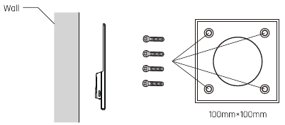 KTC - H32S17C - Voet en wandmontage - Stap 3 Voet en wandmontage - Stap 3