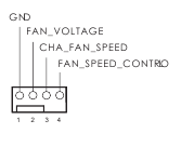 Chassis waterpomp fan connectoren