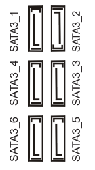 Serial ATA3 connectoren