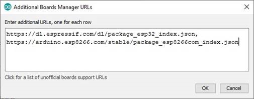 Veld voor extra URL's Extra URL's veld