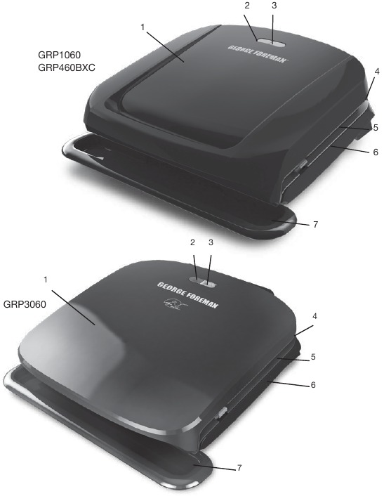 George Foreman - GRP1060 - UW GRILL LEREN KENNEN UW GRILL LEREN KENNEN