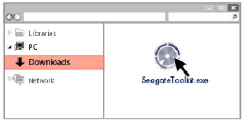 Seagate - Backup Plus Slim - Toolkit installeren - Op Windows Toolkit installeren - Op Windows