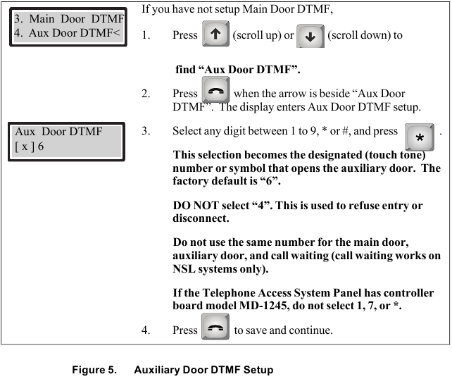 Mircom - TX3 Series - DTMF-instelling hulpingang DTMF-instelling hulpingang