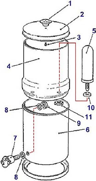 Berkey - PF-2 - Montage - Stap 1 Montage - Stap 1