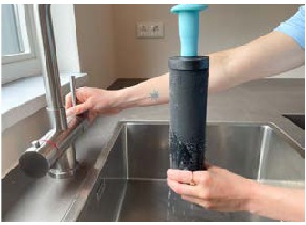 Berkey - PF-2 - Priming met de universele primer - Stap 4 Priming met de universele primer - Stap 4