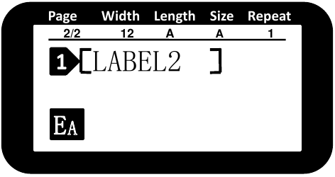 SUPVAN - LP 5125M - Algemene labels maken - Stap 3 Algemene labels maken - Stap 3