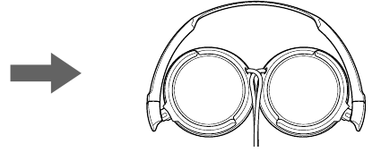 Sony - MDR-ZX110AP - Hoe te gebruiken - Stap 3 Hoe te gebruiken - Stap 3