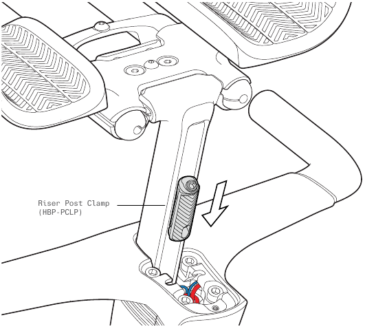 Cervélo - P5 - EX14 RISER-ZADELPENKLEM EX14 RISER-ZADELPENKLEM
