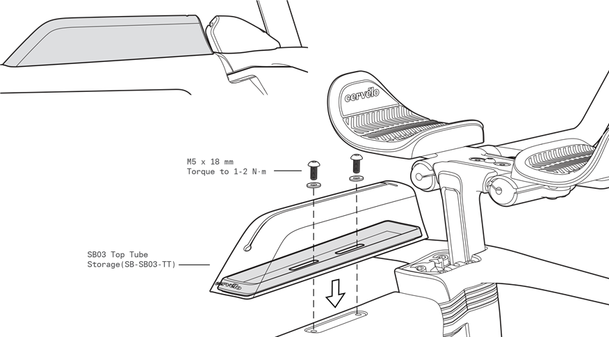 Cervélo - P5 - SB03 BOVENBUISOPSLAG SB03 BOVENBUISOPSLAG