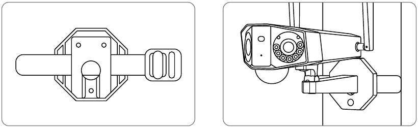 Reolink - Duo 2 - Het apparaat installeren met een lusband Het apparaat installeren met een lusband