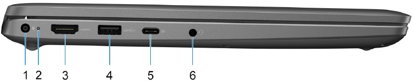 Dell - Latitude 3440 - Overzicht - Deel 2 - Linkerweergave Overzicht - Deel 2 - Linkerweergave
