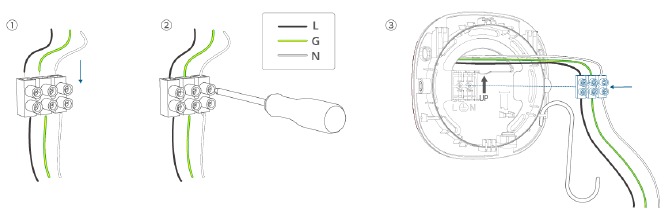 EUFY - E340 - Draden aansluiten Draden aansluiten