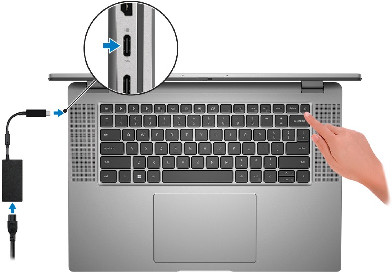 Dell - Latitude 7640 - Uw apparaat instellen Uw apparaat instellen