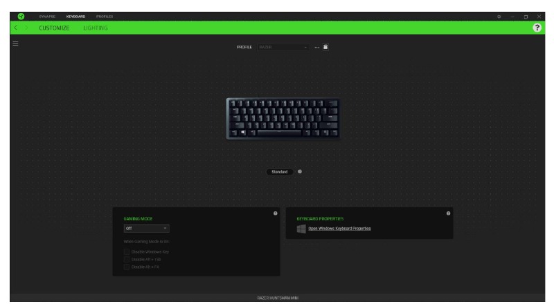 Razer - Huntsman Mini - Customize Customize