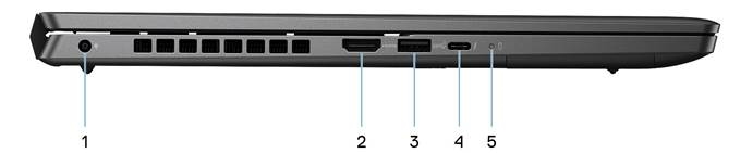 Dell - Vostro 7620 - Linkerweergave Linkerweergave