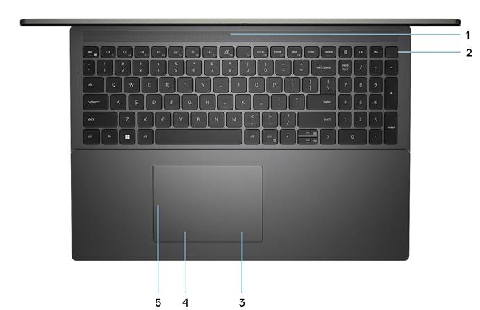 Dell - Vostro 7620 - Bovenaanzicht Bovenaanzicht