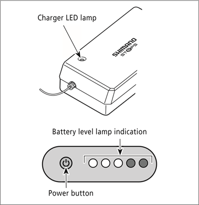 Shimano - Steps E6000 Series - Over batterij- en opladerdisplays Over batterij- en opladerdisplays