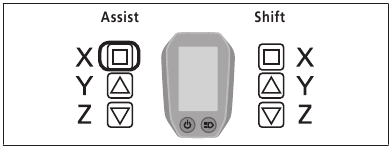 Shimano - Steps E6000 Series - Instellingen helderheid achtergrondverlichting < SC-E6010 > - Stap 2 Instellingen helderheid achtergrondverlichting < SC-E6010 > - Stap 2