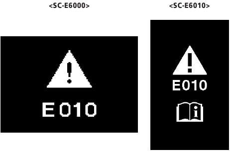 Shimano - Steps E6000 Series - Foutmeldingen op de fietscomputer - Fout Foutmeldingen op de fietscomputer - Fout