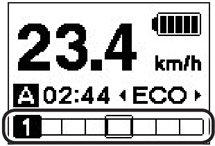 Shimano - Steps E6000 Series - Werking loopondersteuningsmodus - < SC-E6000 > Werking loopondersteuningsmodus - < SC-E6000 >