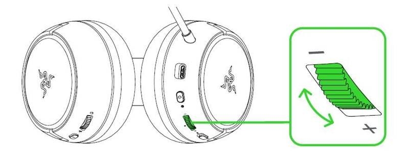 Razer - KAIRA FOR XBOX - VOLUMEWIEL VOLUMEWIEL