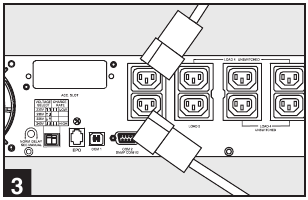Tripp-Lite - SmartPro - Snelle installatie - Stap 3 - Sluit uw apparatuur aan Snelle installatie - Stap 3 - Sluit uw apparatuur aan