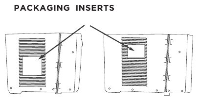 Frigidaire - FFRE123WAE - Verpakking Verpakking