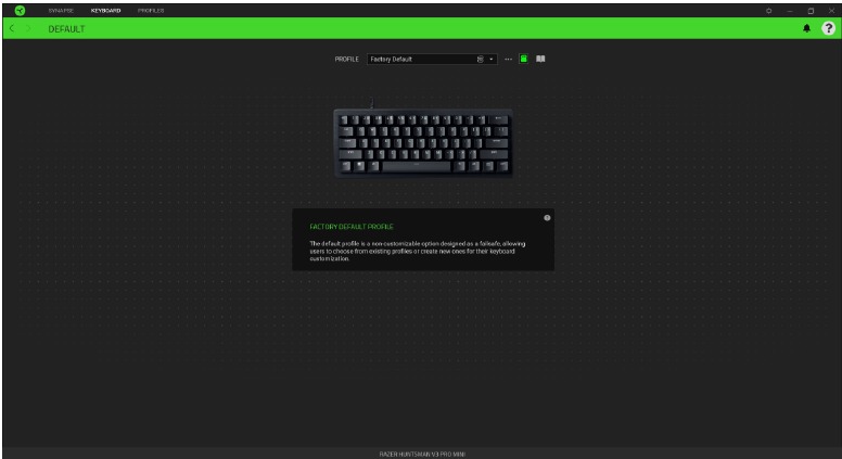RAZER - HUNTSMAN V3 PRO MINI - TOETSENBORD - Standaard TOETSENBORD - Standaard