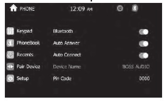 Boss Audio Systems - BV9384NV - HOOFDMENU 1 - Deel 5 HOOFDMENU 1 - Deel 5