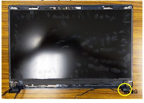 Asus - X571 Series - WLAN-antennekabel verwijderen - Stap 1 WLAN-antennekabel verwijderen - Stap 1