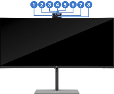 HP - 7 Pro Series - Overzicht van cameracomponenten Overzicht van cameracomponenten