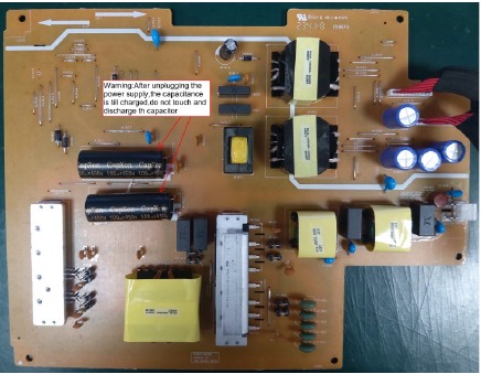 HP - 7 Pro Series - Verwijdering en vervanging Voedingskaart - Stap 1 Verwijdering en vervanging Voedingskaart - Stap 1
