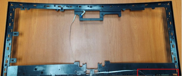 HP - 7 Pro Series - Verwijdering en vervanging Achterklep - Stap 10 Verwijdering en vervanging Achterklep - Stap 10