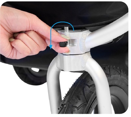 Bumbleride - Era - De wielen bevestigen - Stap 4 De wielen bevestigen - Stap 4