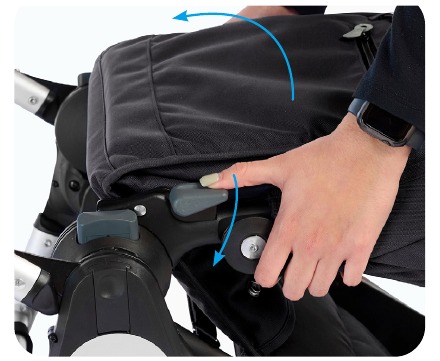 Bumbleride - Era - Het frame openen - Stap 4 Het frame openen - Stap 4