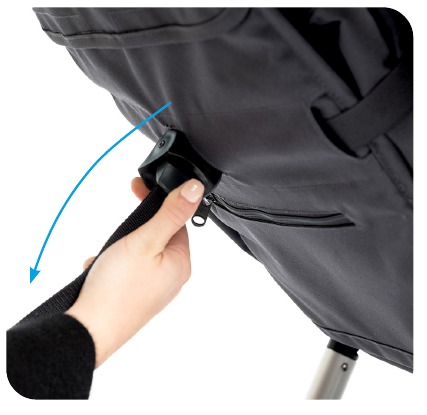 Bumbleride - Era - De babystand gebruiken - Stap 1 De babystand gebruiken - Stap 1