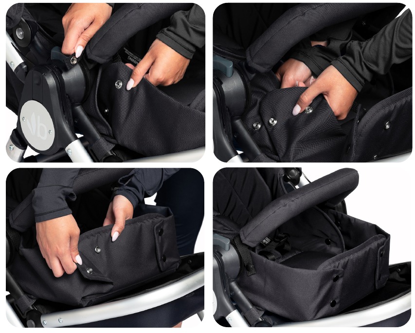 Bumbleride - Era - De babystand gebruiken - Stap 4 De babystand gebruiken - Stap 4